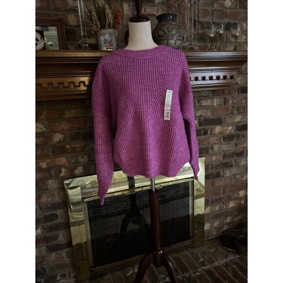 Sonoma Sweaters - Sonoma Pink Bulky Sweater Size XL NWT perfect for Valentines day
